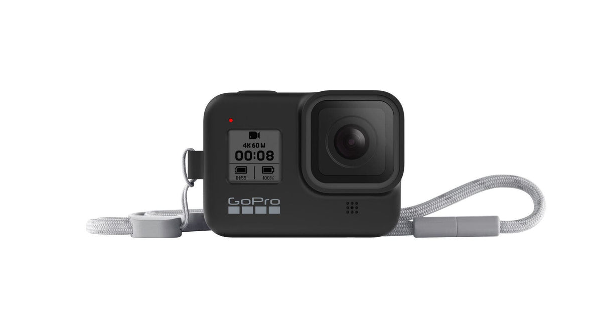 GoPro Sleeve and Lanyard, Blackout, for HERO8 Black