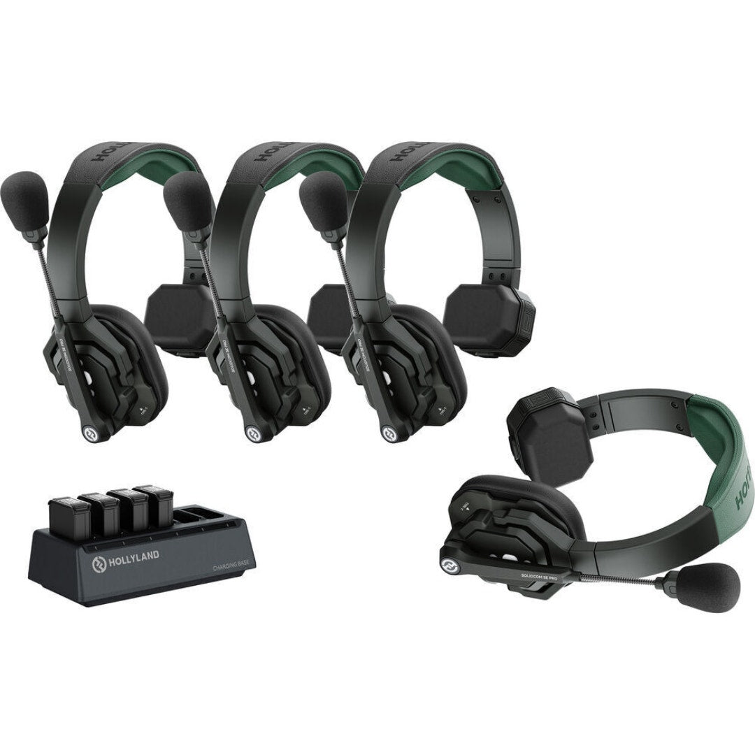 Hollyland Solidcom SE Pro 4S noise cancellation headset intercom