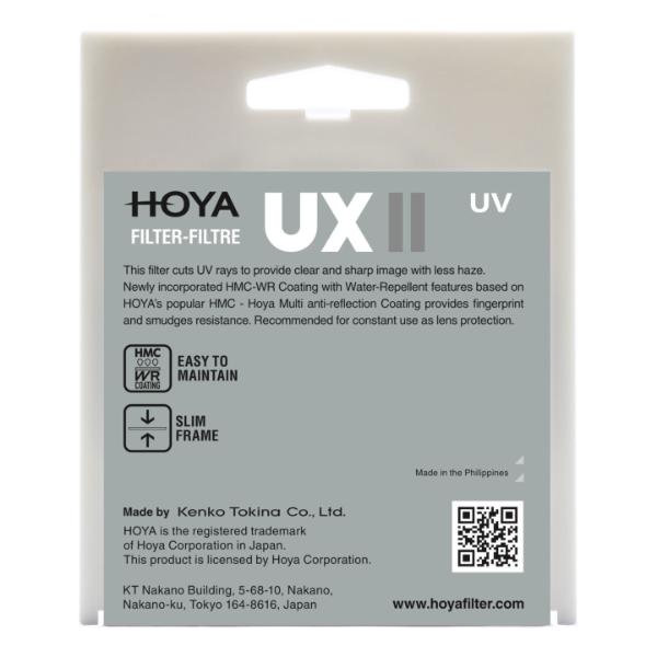 Hoya UX II UV 40.5mm Filter - additional product view