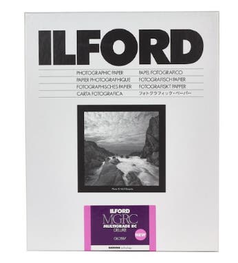 Ilford Multigrade Deluxe Gloss Paper, 8x10, 25+5 sheets
