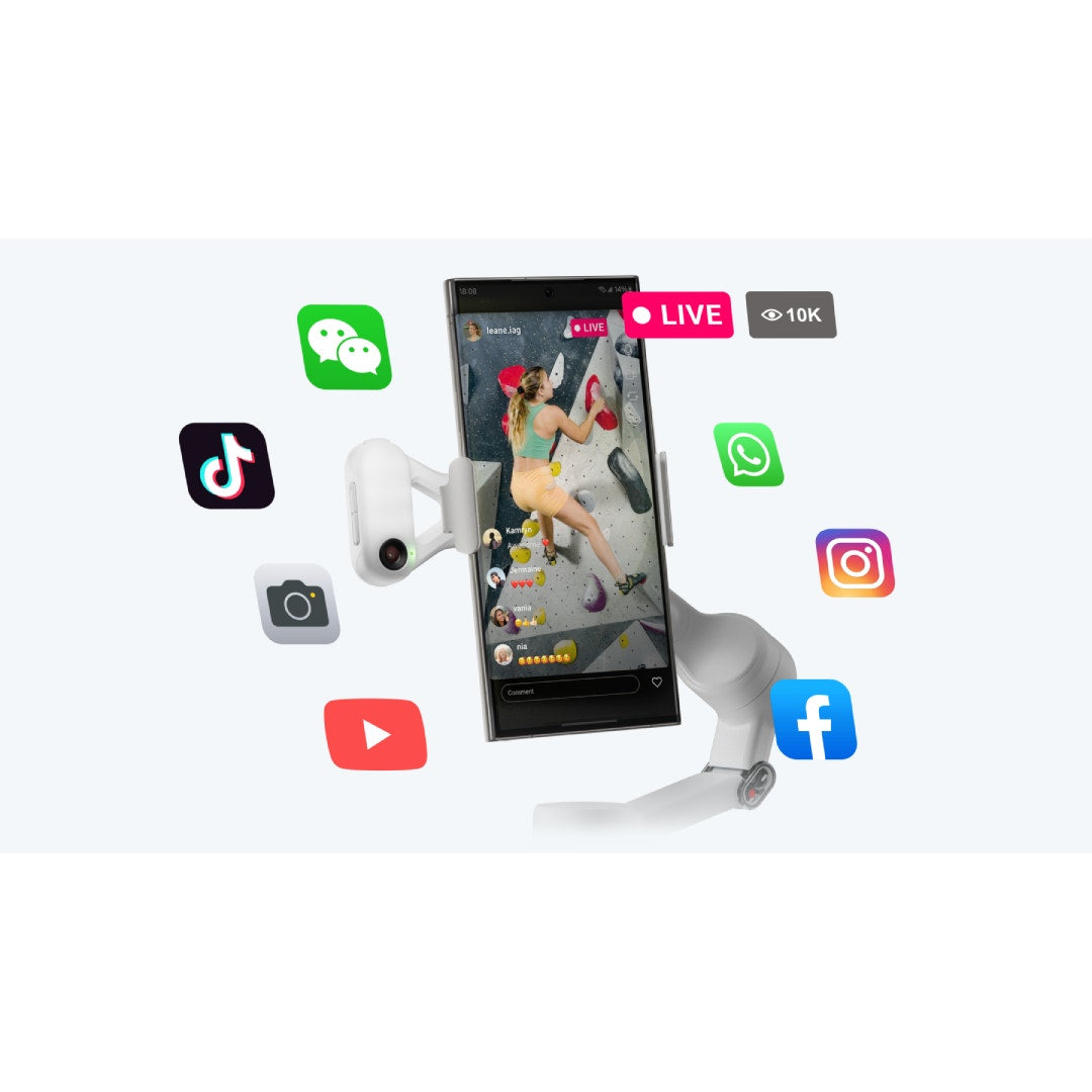 Insta360 Flow 2 AI Tracker Bundle (Grey) - additional product view