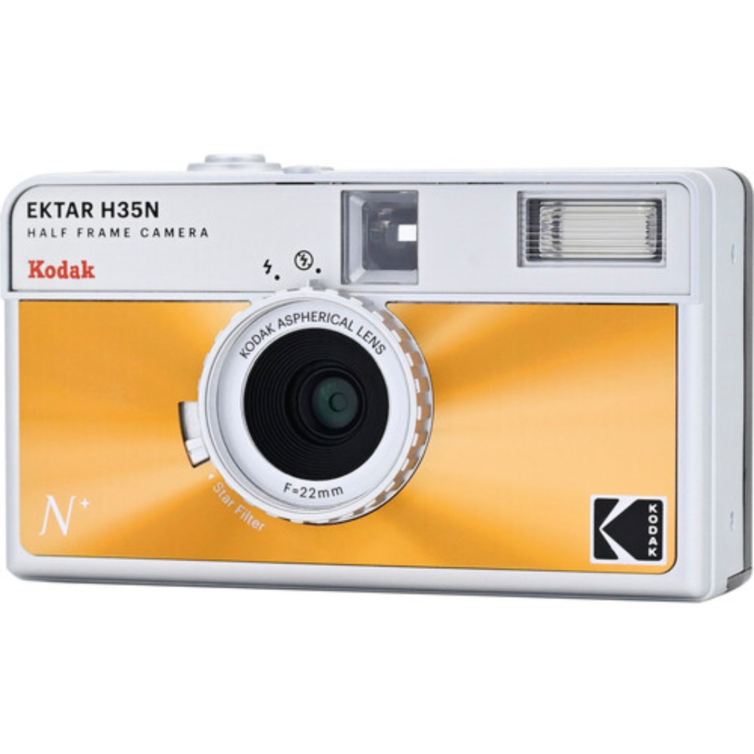 Kodak Ektar H35N Film Camera - Orange - additional product view