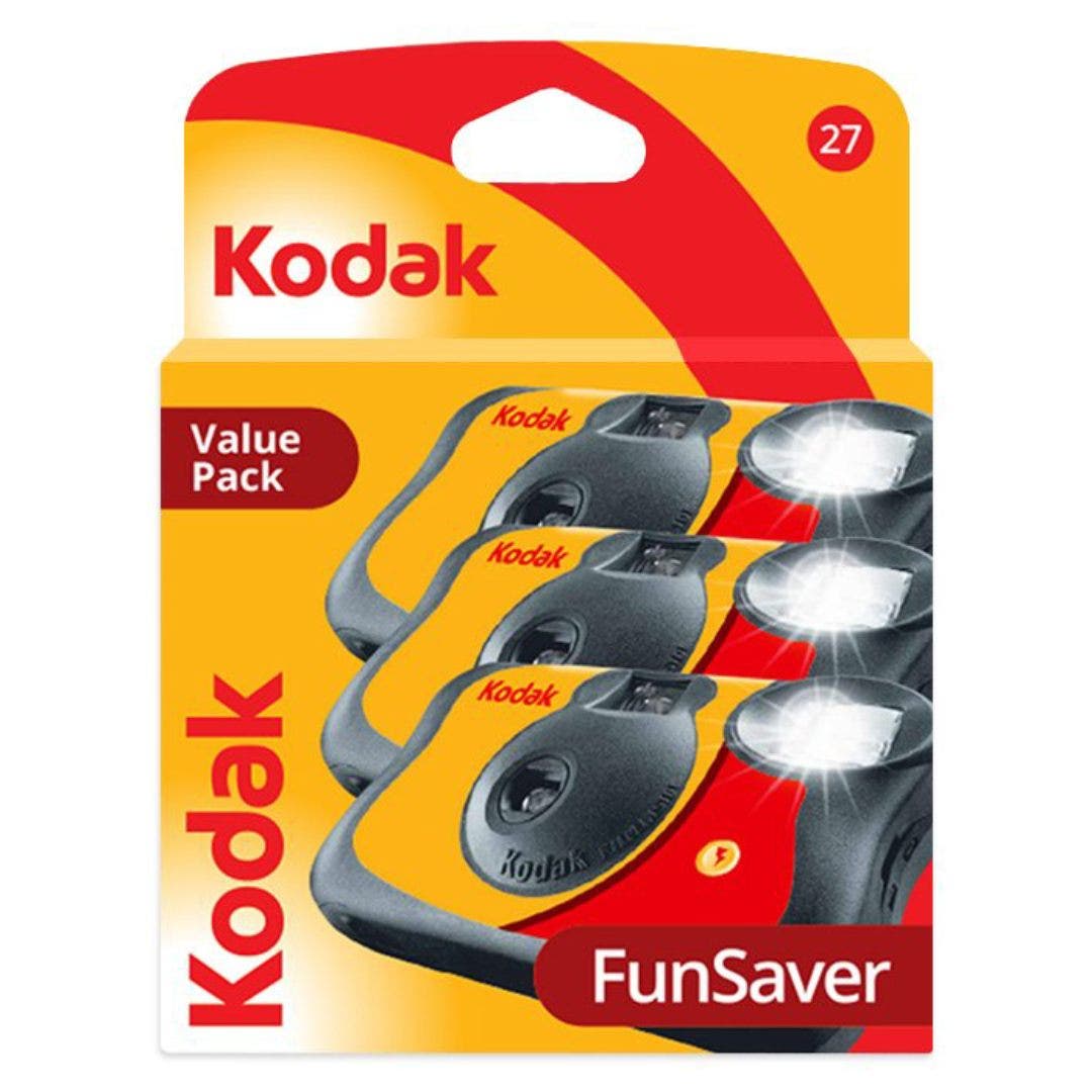 Kodak Funsaver Disposible Camera Value Pack X 3 - additional product view