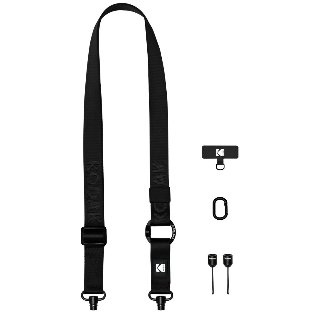 Kodak multi-purpose camera strap in black