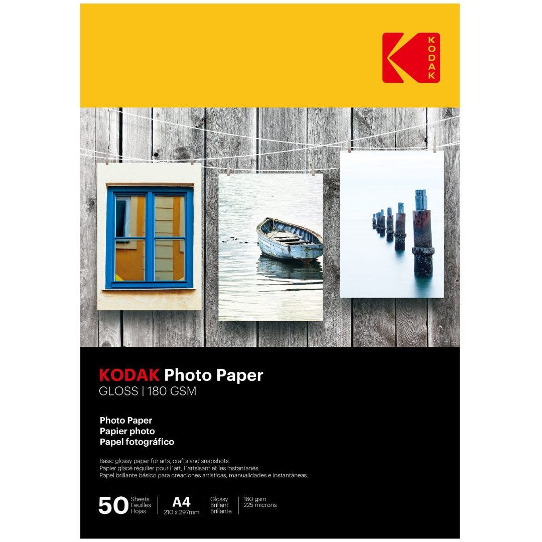 Kodak Photo Paper Gloss, A4, 50 sheets