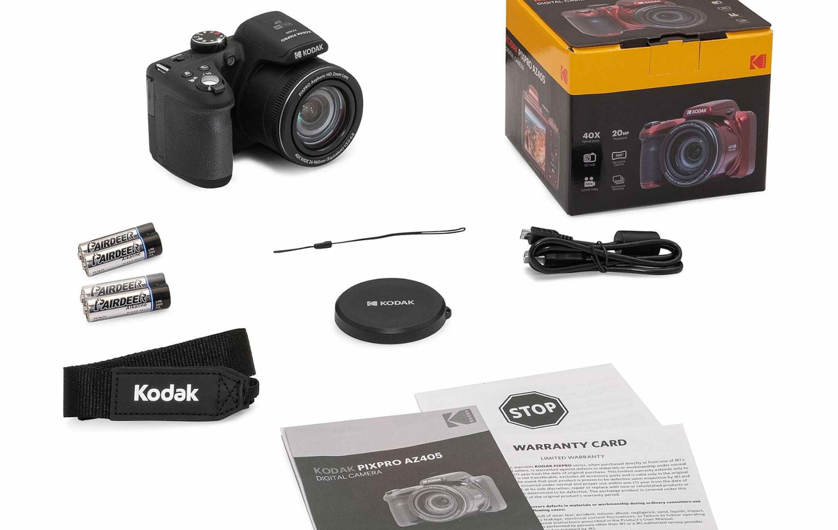 Kodak PIXPRO AZ405 Astro Zoom Camera - Black - additional product view