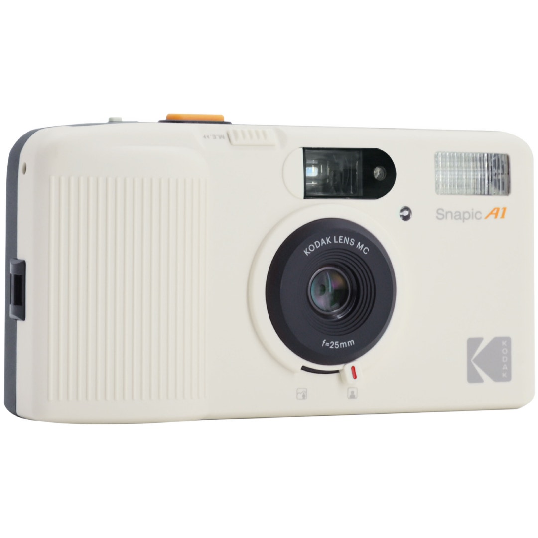 Kodak Snapic A1 35mm Film Camera - Ivory White - additional product view