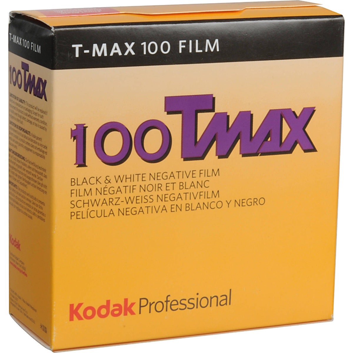 Kodak T-Max 100 ISO Professional 35mm 100 foot roll film