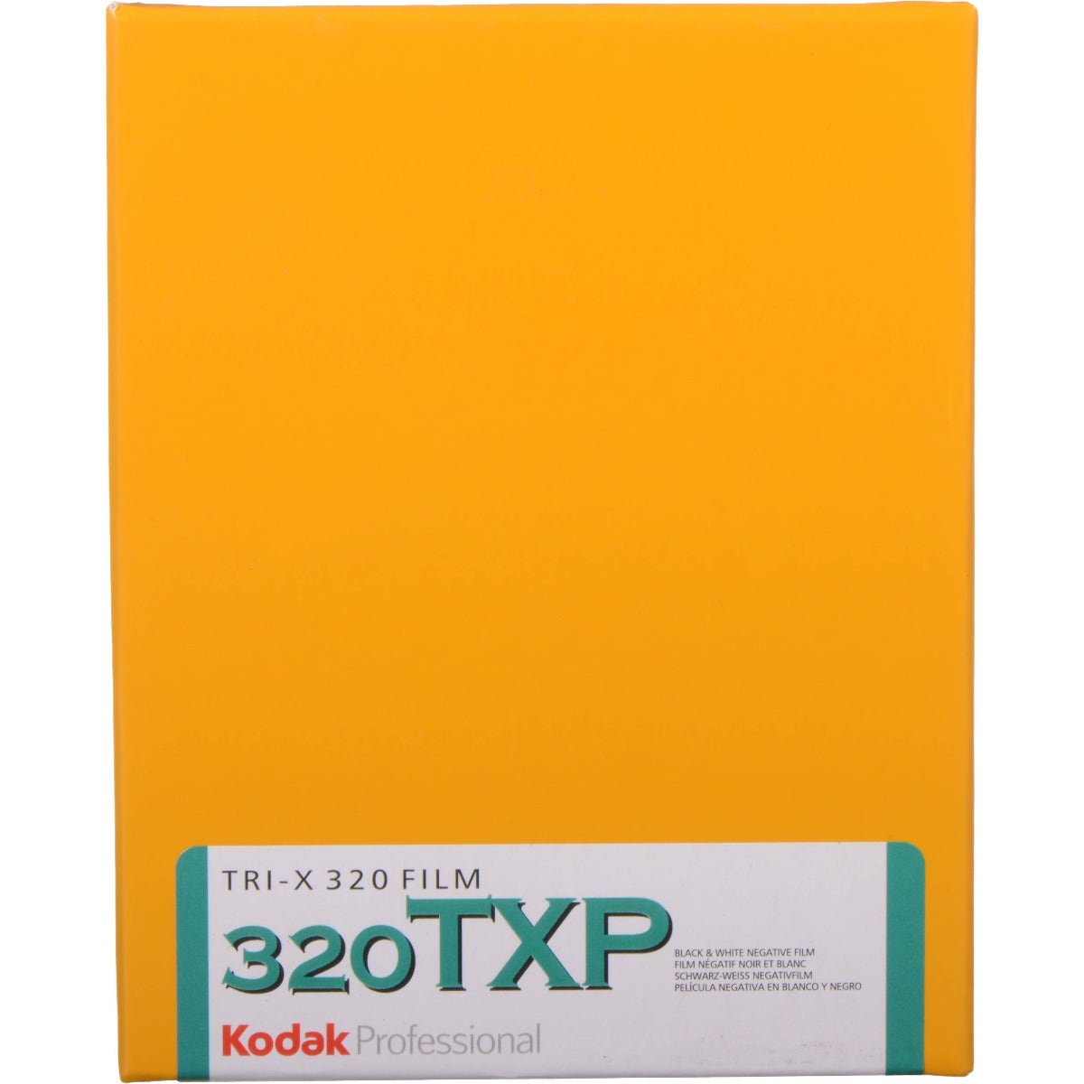Kodak Tri-X 320 ISO Professional 4 x 5 inch sheet film, 10 sheets