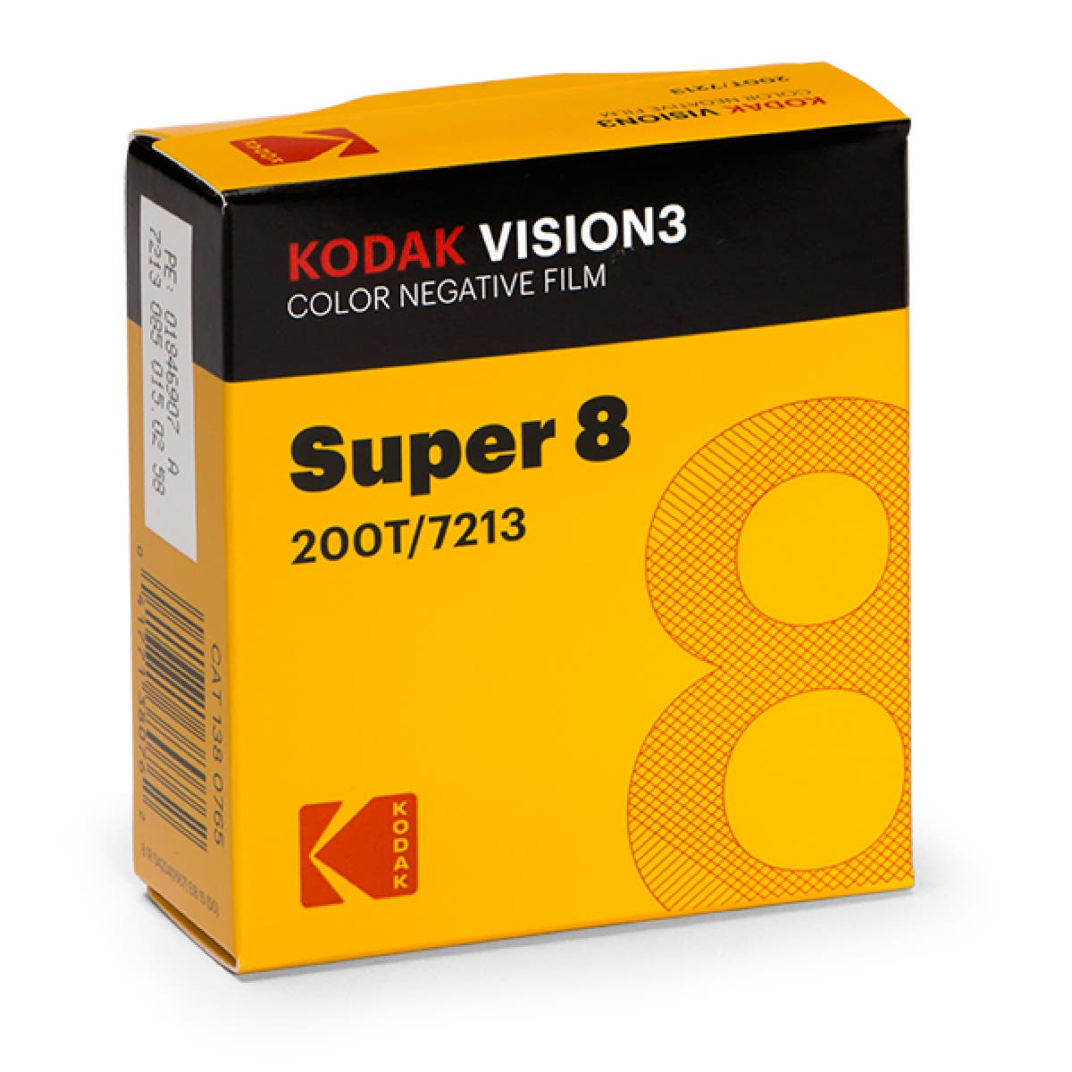 Kodak VISION3 200T Super 8 film, 50-ft roll
