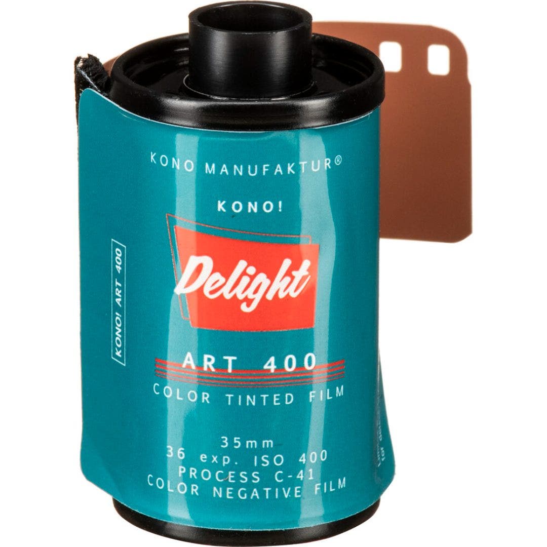 Kono Delight 400 ISO 35mm colour negative photo film, 36 exposures
