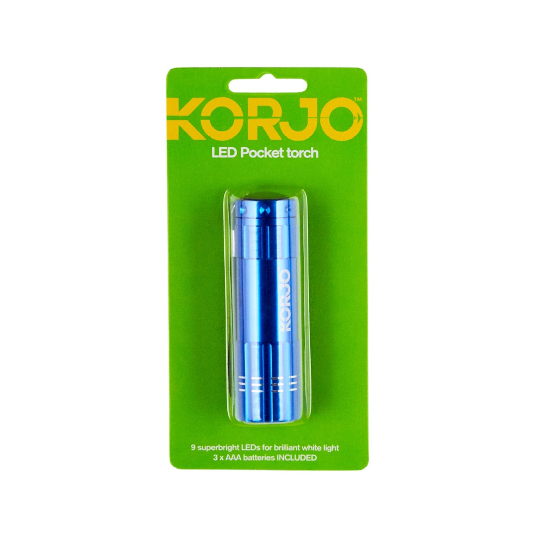Korjo Pocket Torch -LED (Blue, Black, Red, Silver) - additional product view