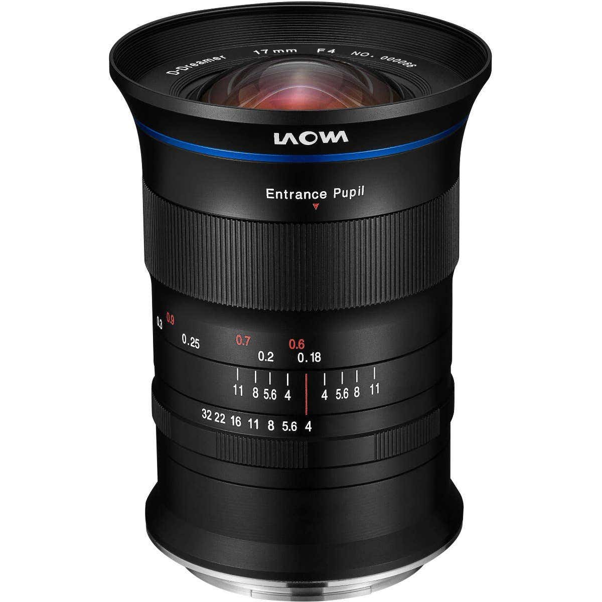 Laowa 17mm f/4 Zero-D lens with Fujifilm GF mount