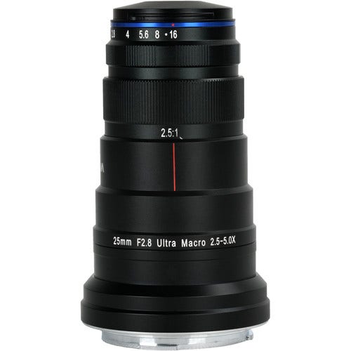 Laowa 25mm f/2.8 2.5-5X Ultra Macro Lens for Nikon Z mount.