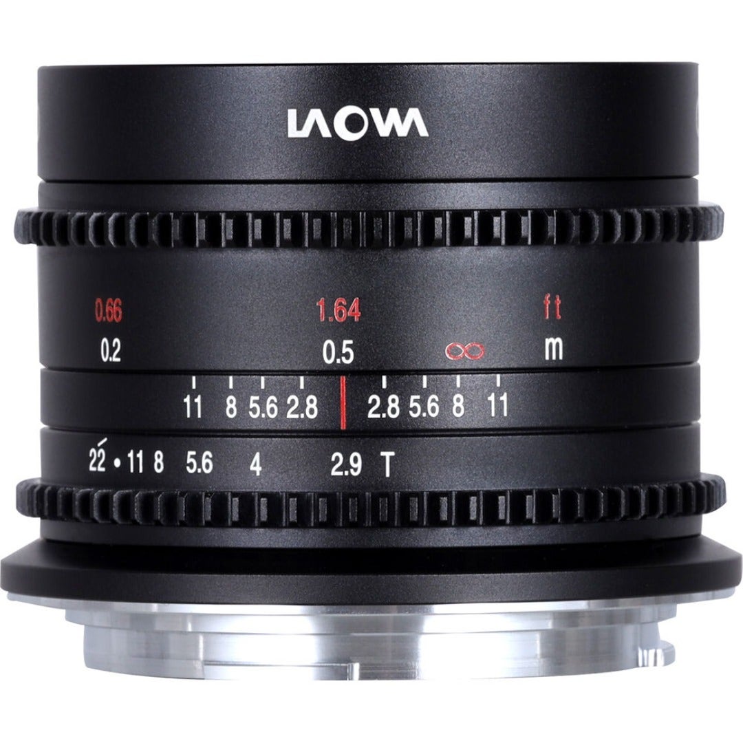 Laowa 9mm T2.9 ZERO-D Cine Lens, Canon RF mount