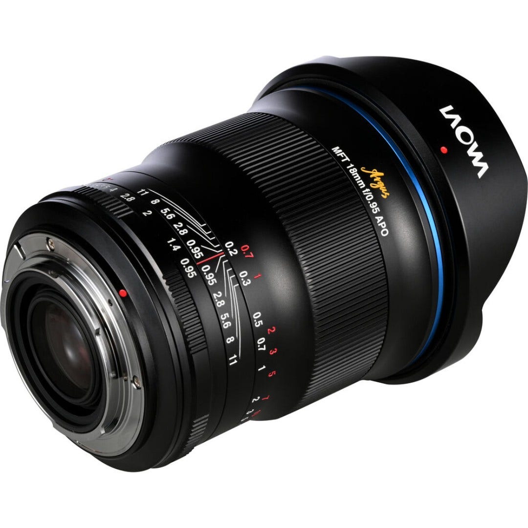 Laowa Argus 18mm f/0.95 APO Lens - MFT - additional product view