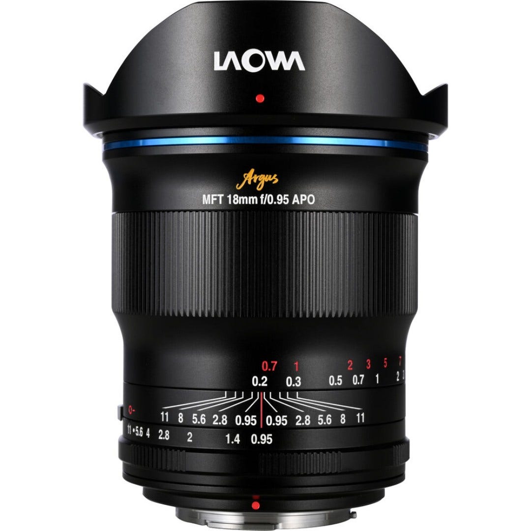Laowa Argus 18mm f/0.95 APO lens for Micro Four Thirds mount