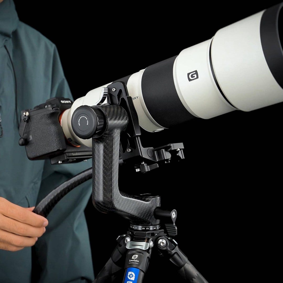 Leofoto Carbon Fibre Gimbal Head - additional product view