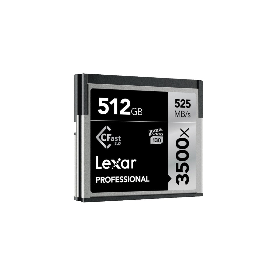 Lexar Professional 3500x CFast 2.0 512GB - 525MB/s Memory Card - additional product view