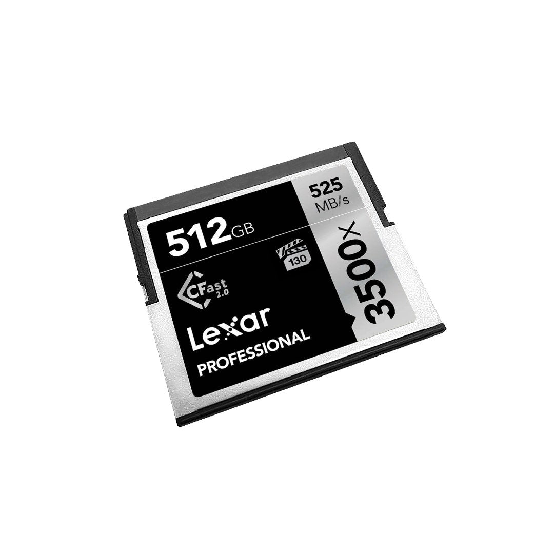 Lexar Professional 3500x CFast 2.0 512GB - 525MB/s Memory Card - additional product view