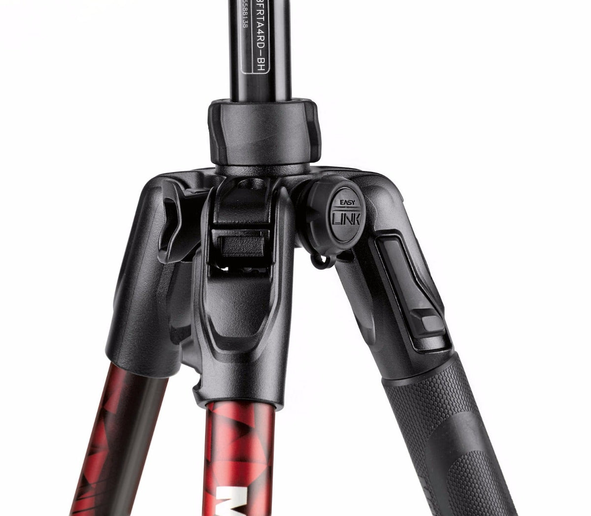 Manfrotto Befree Advanced Travel - Twist Lock RED Tripod includes 494 Ball Head & Bag - additional product view