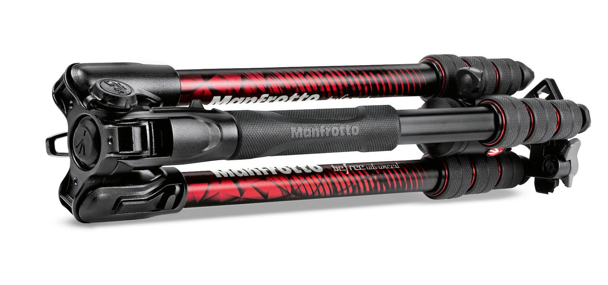 Manfrotto Befree Advanced Travel - Twist Lock RED Tripod includes 494 Ball Head & Bag - additional product view