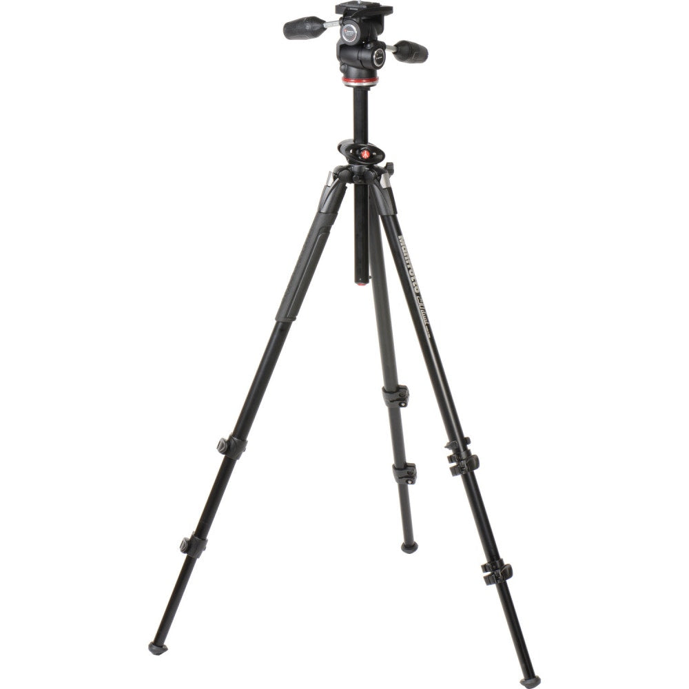 Manfrotto MK290DUA3-3W 3 Section - Tripod Kit w/3 Way Head BONUS Mini Tripod - additional product view