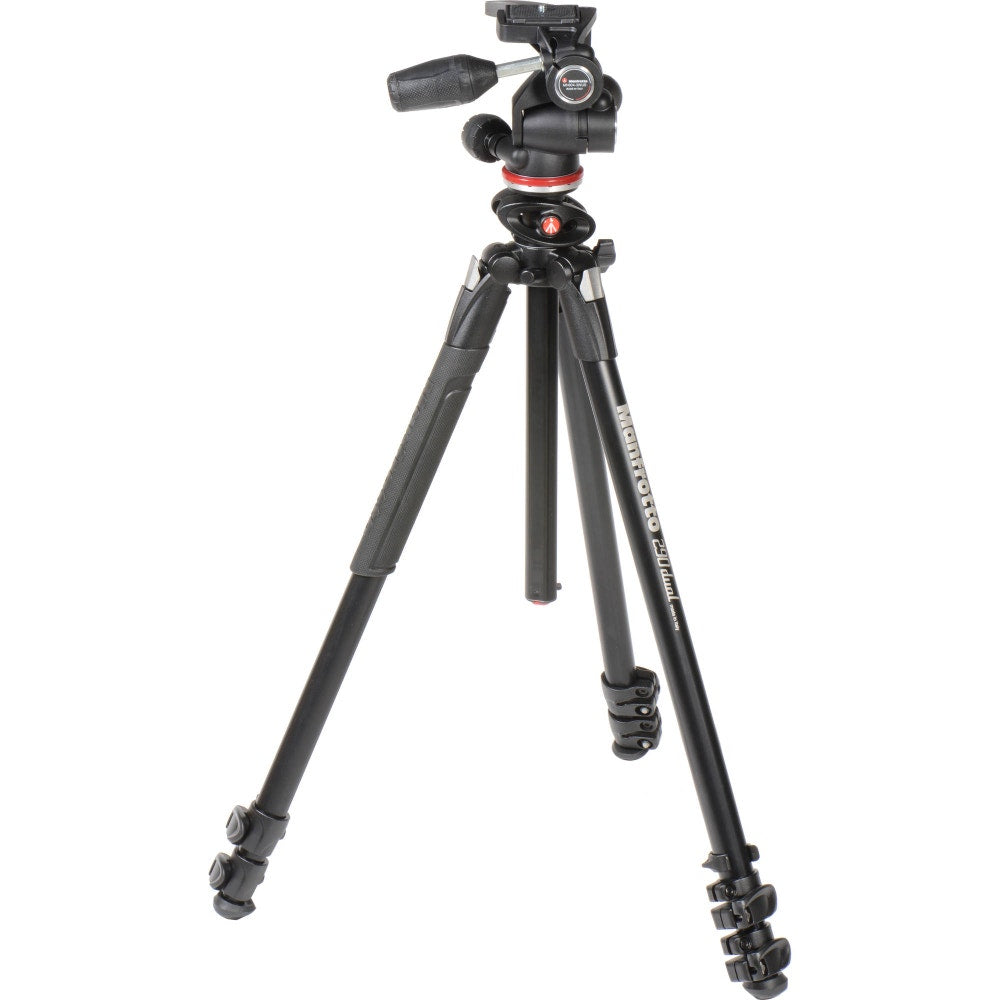 Manfrotto MK290DUA3-3W 3 Section - Tripod Kit w/3 Way Head BONUS Mini Tripod - additional product view