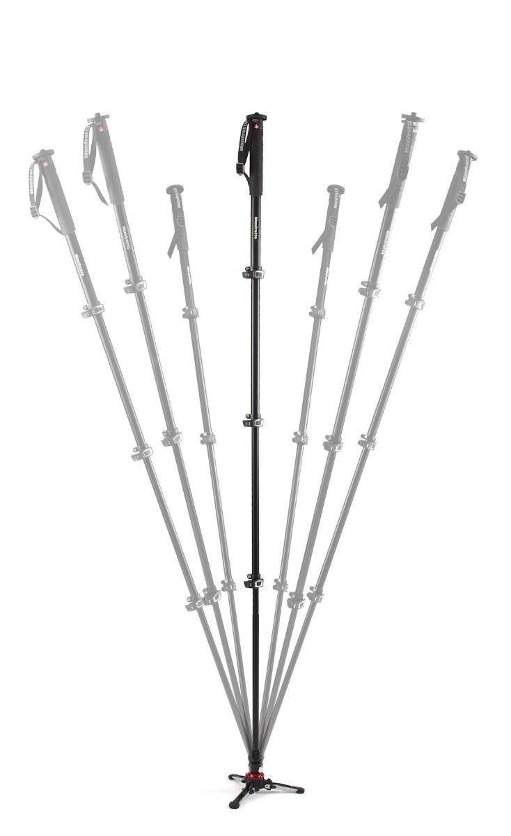 Manfrotto MVMXPROA4 4 Section - XPro Video Monopod with Fluidteck Base - additional product view
