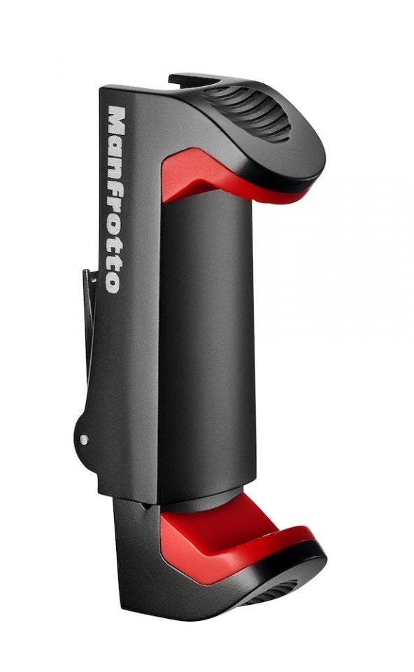 Manfrotto PIXI Clamp universal smartphone clamp with cold shoe