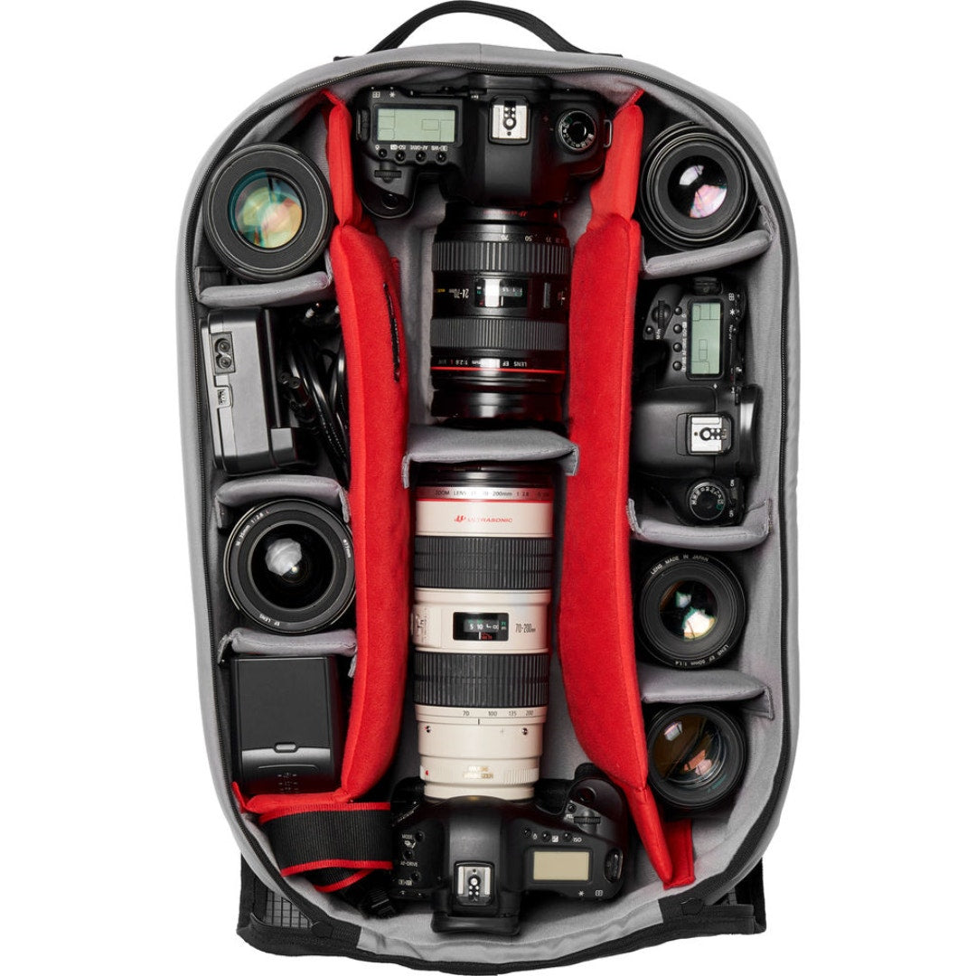 Manfrotto Pro-Lite Reloader Spin-55 Carry-On Roller Bag - Black - additional product view