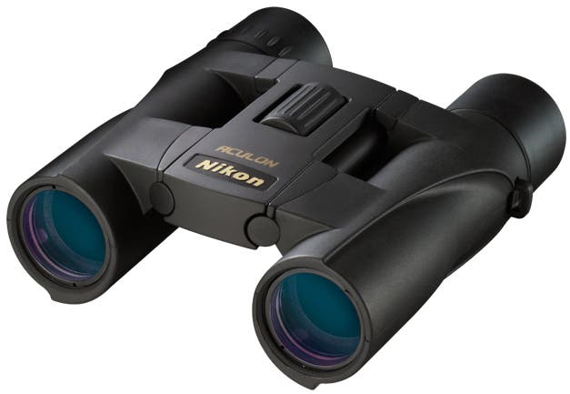 Nikon Aculon A30 10x25 black binoculars