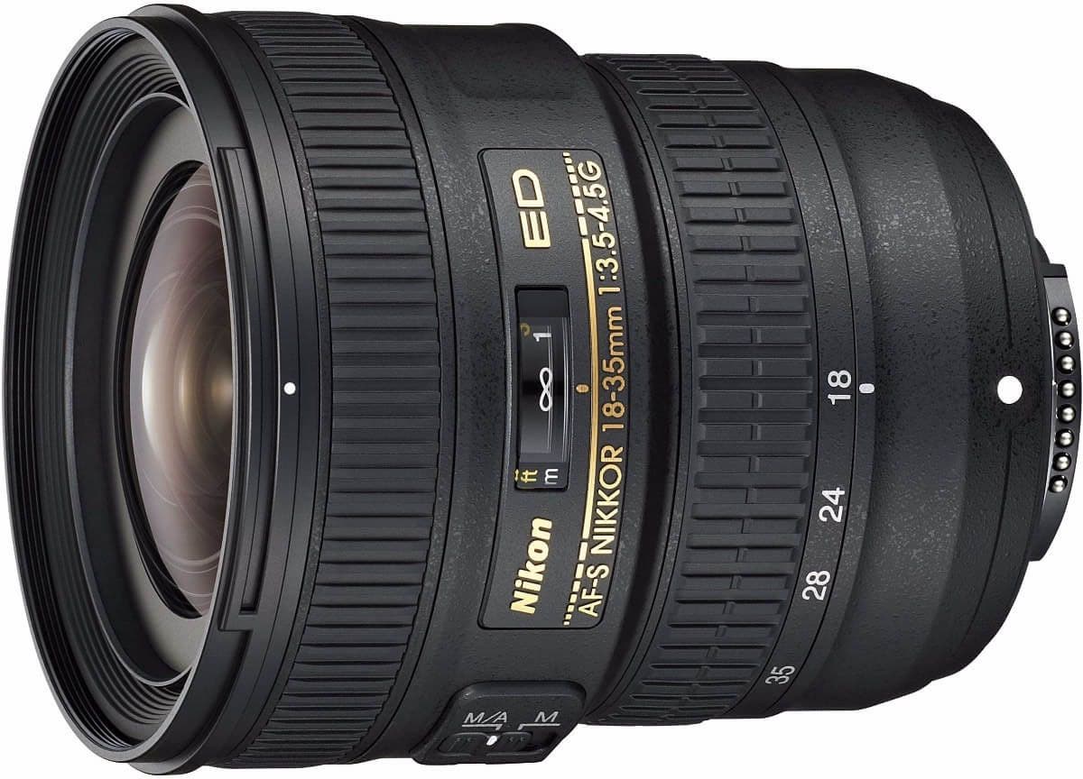 Nikon AF-S 18-35mm f3.5-4.5G ED Wide Angle lens