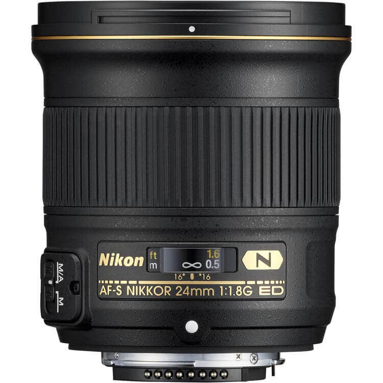 Nikon AF-S 24mm f/1.8G ED Lens - additional product view