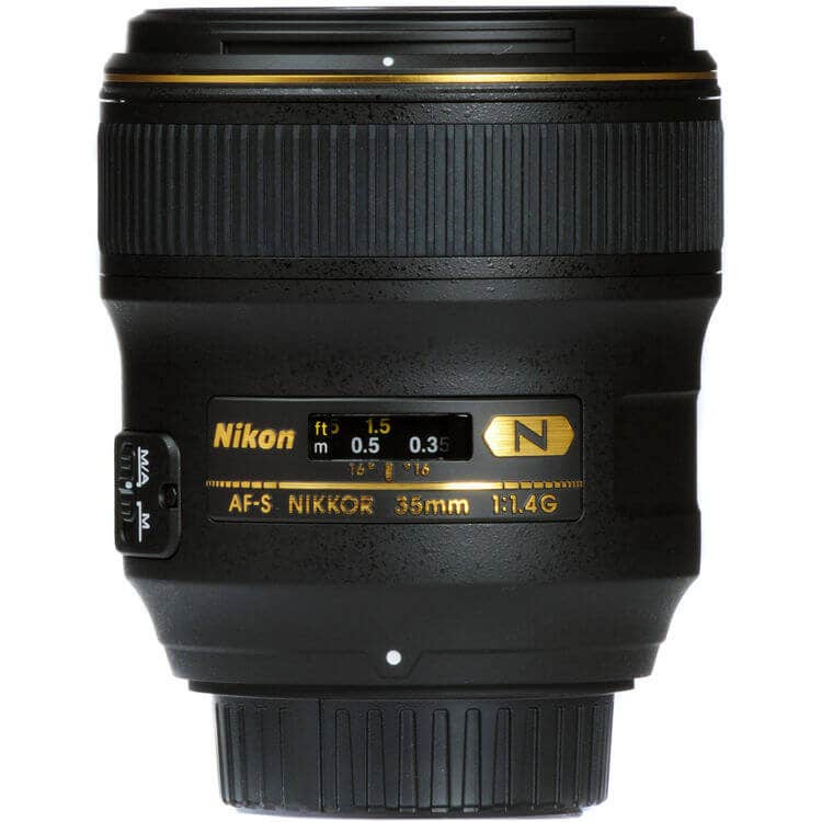 Nikon AF-S 35mm f/1.4G Wide Angle Lens - additional product view