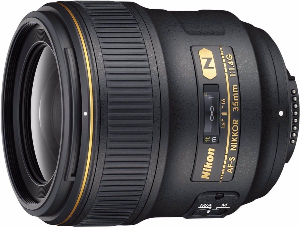 Nikon AF-S 35mm f/1.4G Wide Angle lens