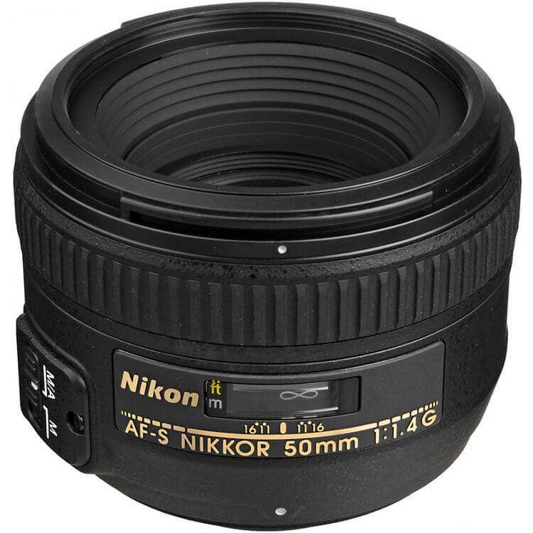 Nikon AF-S 50mm f/1.4G Lens - additional product view