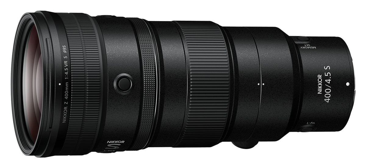 Nikon Nikkor Z 400mm f/4.5 VR S lens.