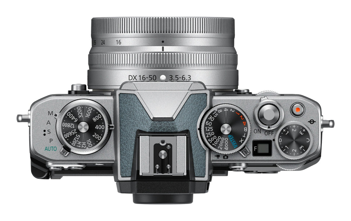 Nikon Z fc Chalk Blue w/Nikkor 16-50mm VR SL Mirrorless Camera - additional product view