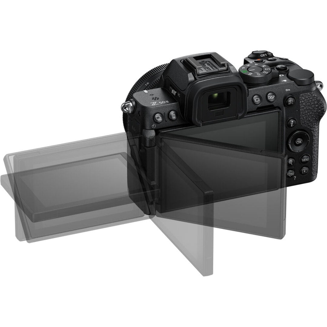 Nikon Z50II with NIKKOR Z DX 18-140mm f/3.5-6.3 VR w/BONUS 64GB SD Card & Bag - additional product view