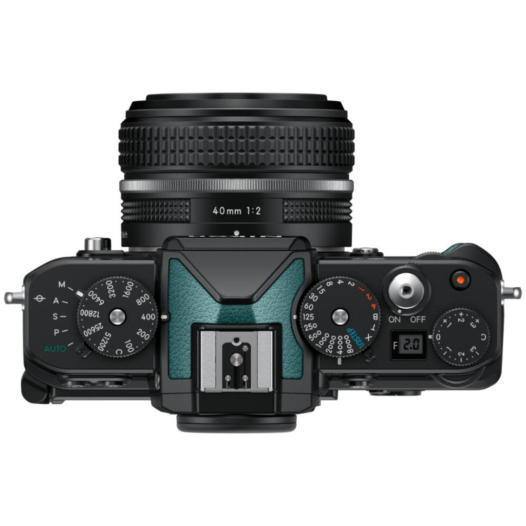 Nikon Zf BK Teal Blue w/ Nikkor Z 40mm f/2 (SE) Full Frame Mirrorless Camera - additional product view