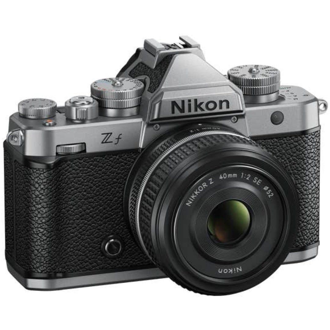 Nikon Zf Silver w/Nikkor Z 40mm f/2 Lens Full Frame Mirrorless Camera - additional product view