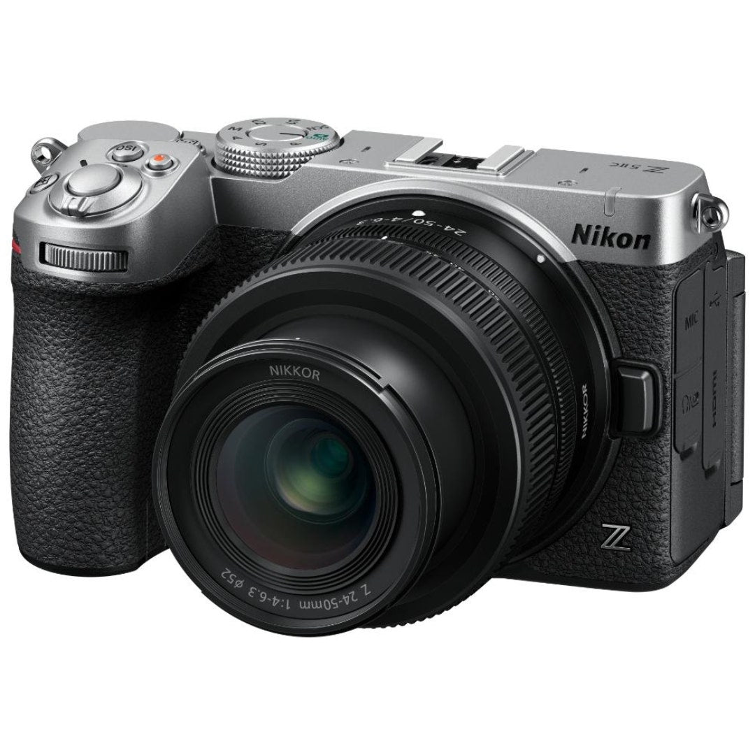 Nikon Z5IIC Silver w/Nikkor Z 24-50mm f/4-6.3 Lens Full Frame Mirrorless Camera - additional product view