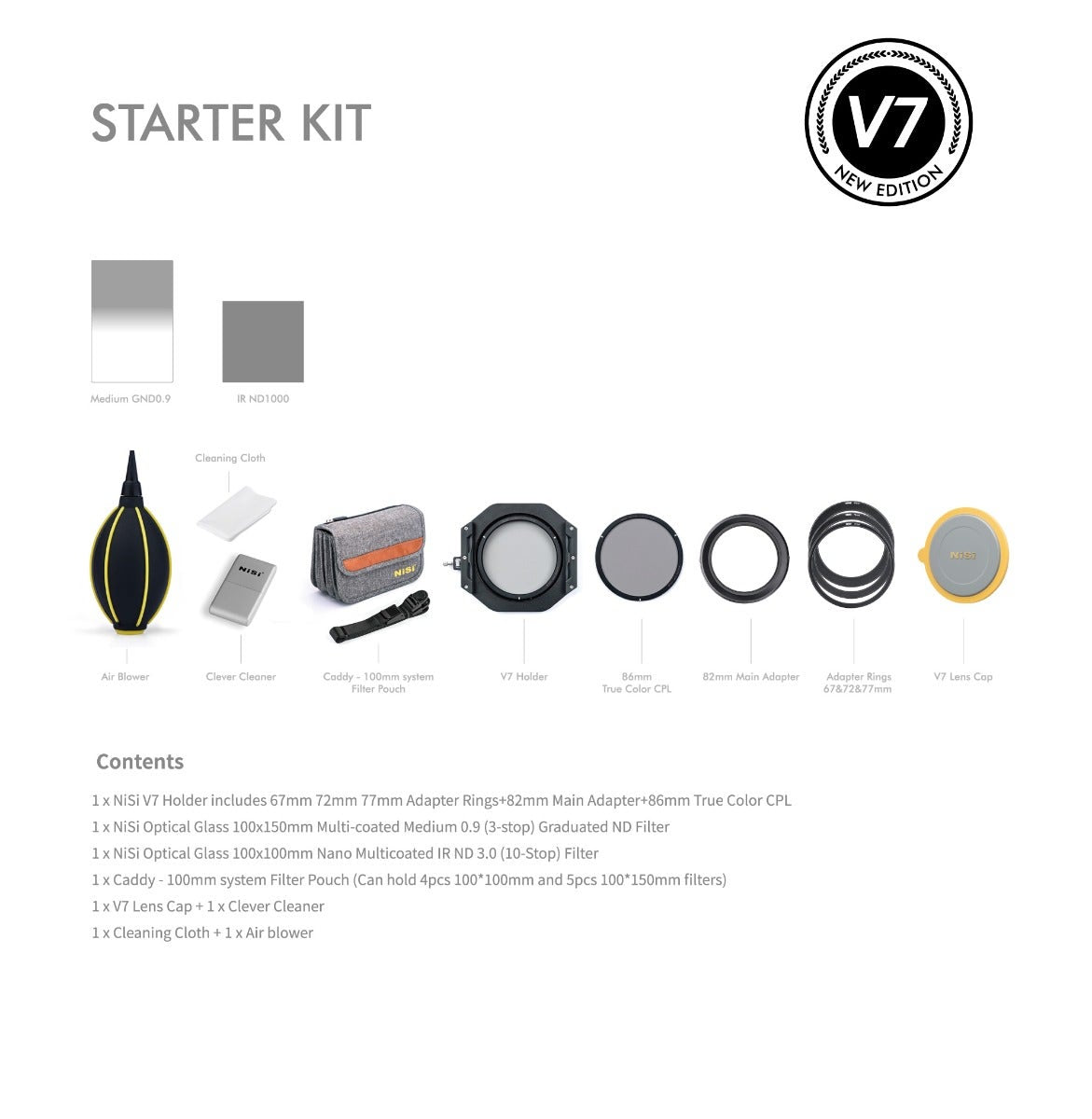 NiSi 100mm V7 Starter Kit - additional product view