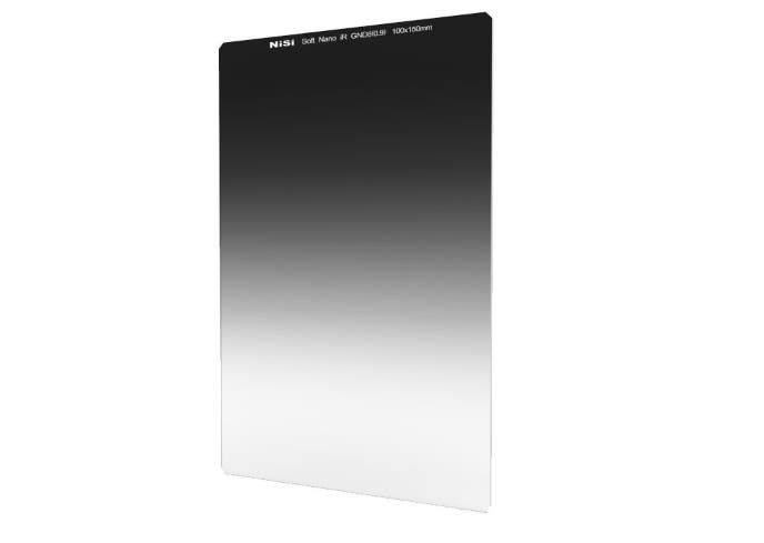 Nisi 100x150mm Nano IR Soft Graduated Neutral Density ND8 0.9 3 stop filter