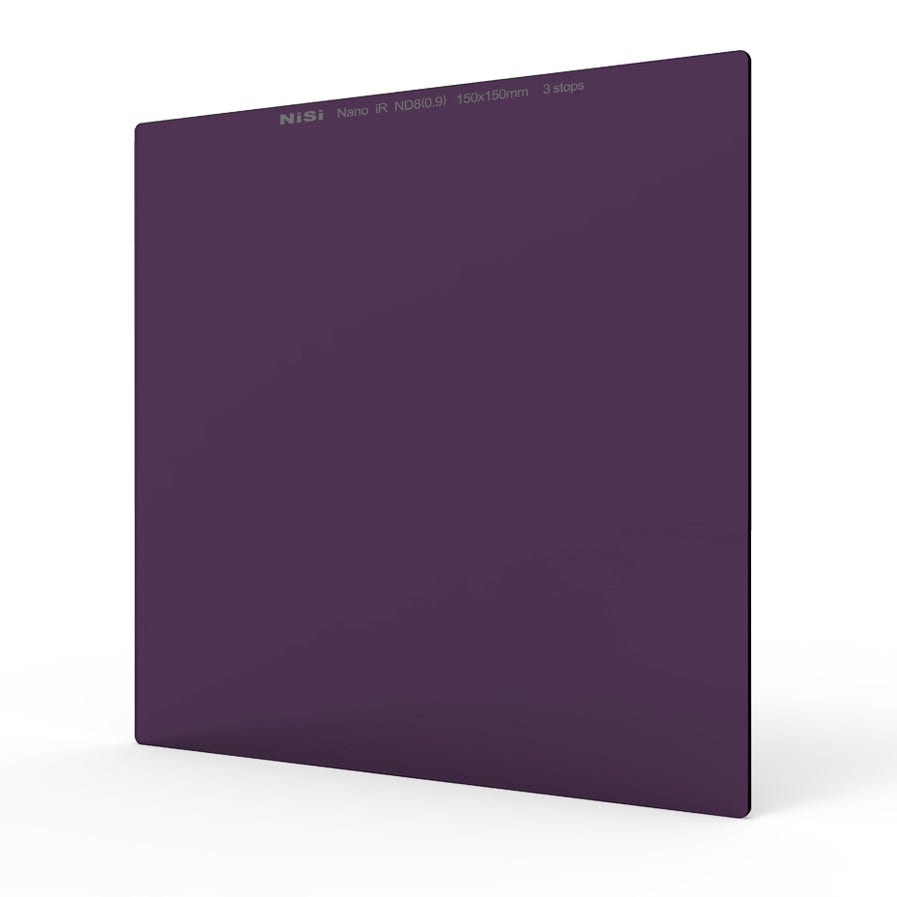 NiSi 150x150mm Nano IR Neutral Density ND8 3 stop filter