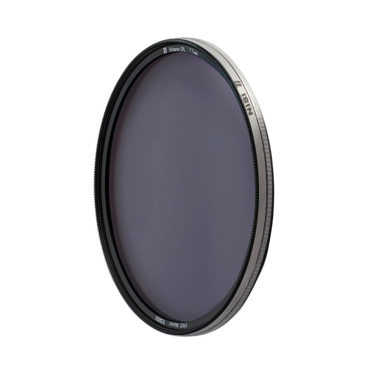 NiSi 82mm Ti Enhanced CPL filter with titanium frame