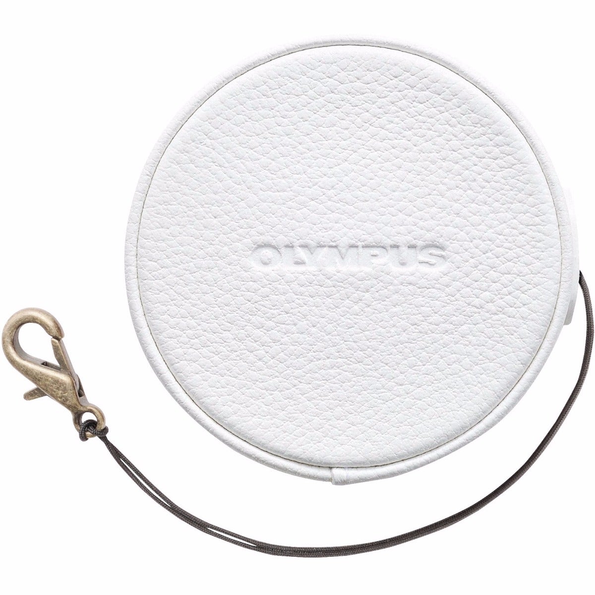 Olympus LC-60.5 GL white leather lens cap