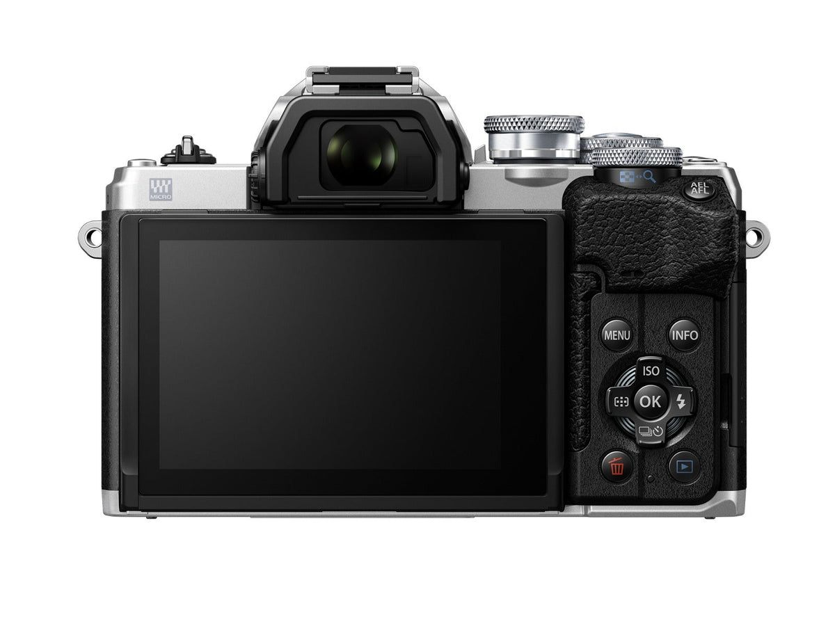 Olympus OM-D E-M10 Mark IV Silver Body Only Compact System Camera - additional product view