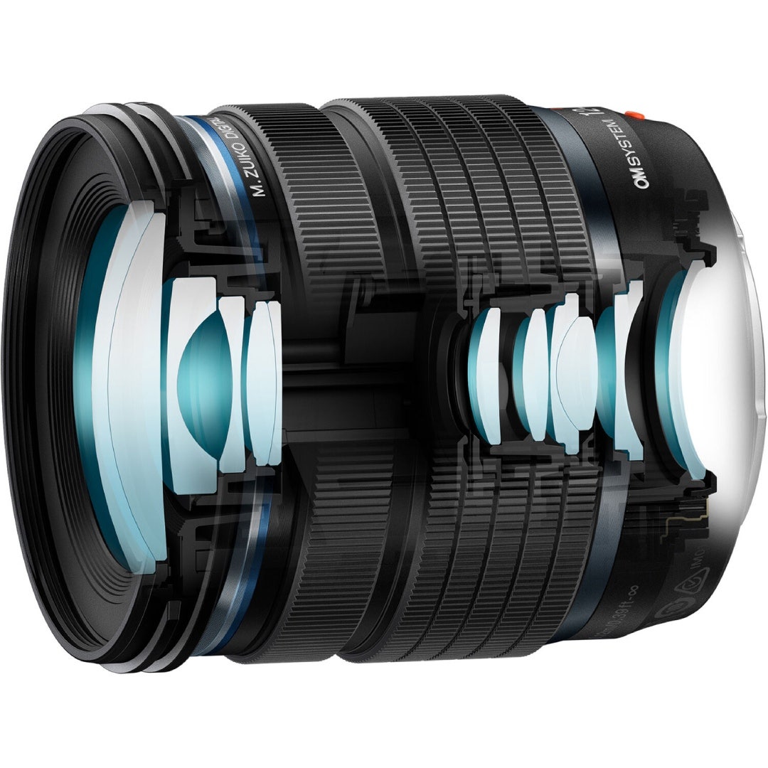 OM SYSTEM 12-45mm f/4 PRO Black Lens - additional product view